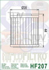 Hiflo Hf207 2004-2023 Kawasaki KX 250 Uyumlu Yağ Filtresi