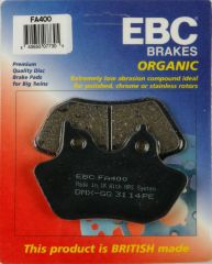 Ebc Fa400 2003-2005 Harley-Davidson VRSC V-Rod Arka Fren Balatası