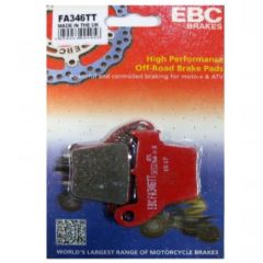 Ebc Fa346Tt 2005-2020 Honda CRF 450 X Uyumlu Arka Fren Balatası Karbon Balata