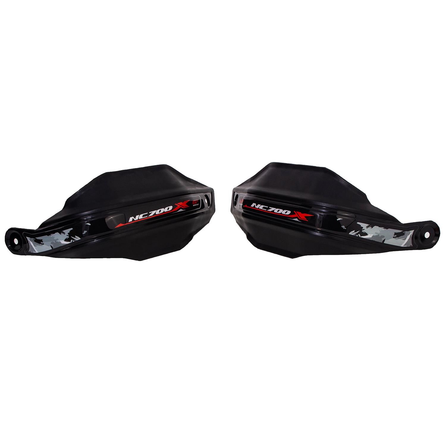 GP Kompozit Honda NC 700 X 2012-2023 Uyumlu Plastik Elcik Koruma Siyah