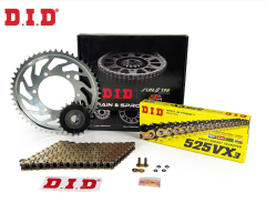 Did-Sunstar 2014-2018 Honda CB 650 F Uyumlu Zincir Dişli Set Gold (Sarı) Renk
