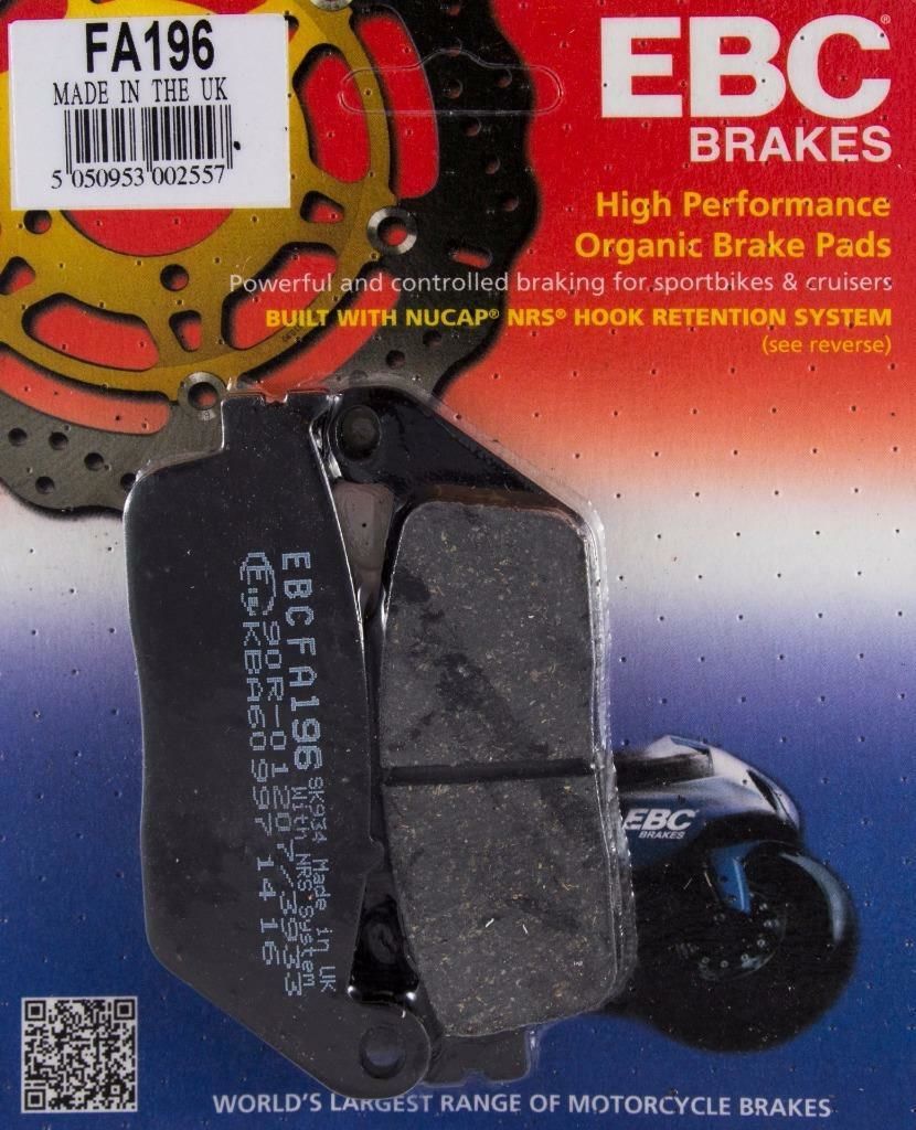 2000-2014 Kymco Venox 250 Ön Fren Balatası Ebc Fa196