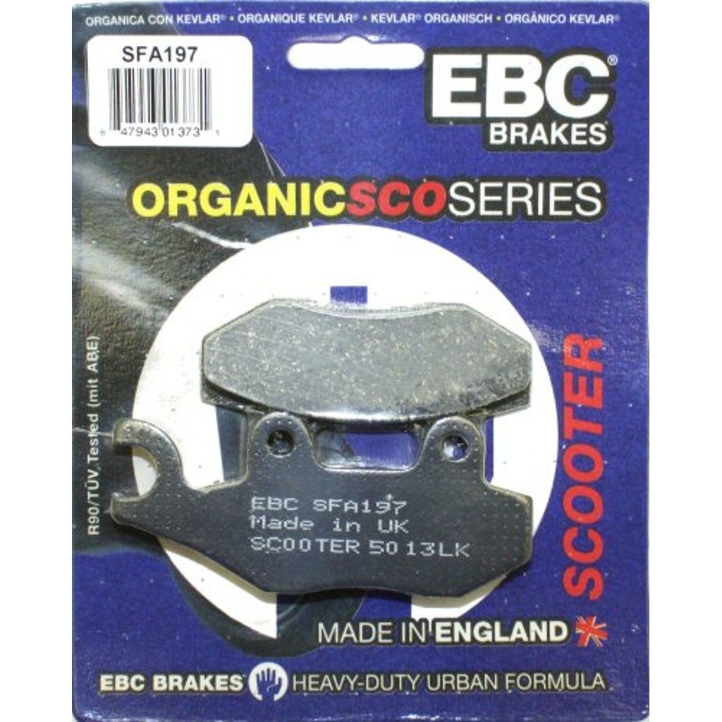 2010-2015 Kymco Agility City 200 I Arka Fren Balatası Ebc Sfa197