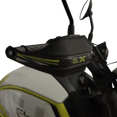 GP Kompozit CF Moto 250 CL-X 2022-2023 Uyumlu Plastik Elcik Koruma Siyah