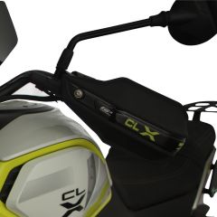 GP Kompozit CF Moto 250 CL-X 2022-2023 Uyumlu Plastik Elcik Koruma Siyah