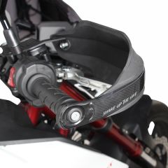 GP Kompozit Honda CB750 Hornet 2023 Uyumlu Plastik Elcik Koruma Siyah