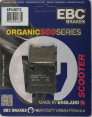 Ebc Sfa257/2 2008-2011 Honda DN - 01 Uyumlu El Freni Balatası Organik Balata