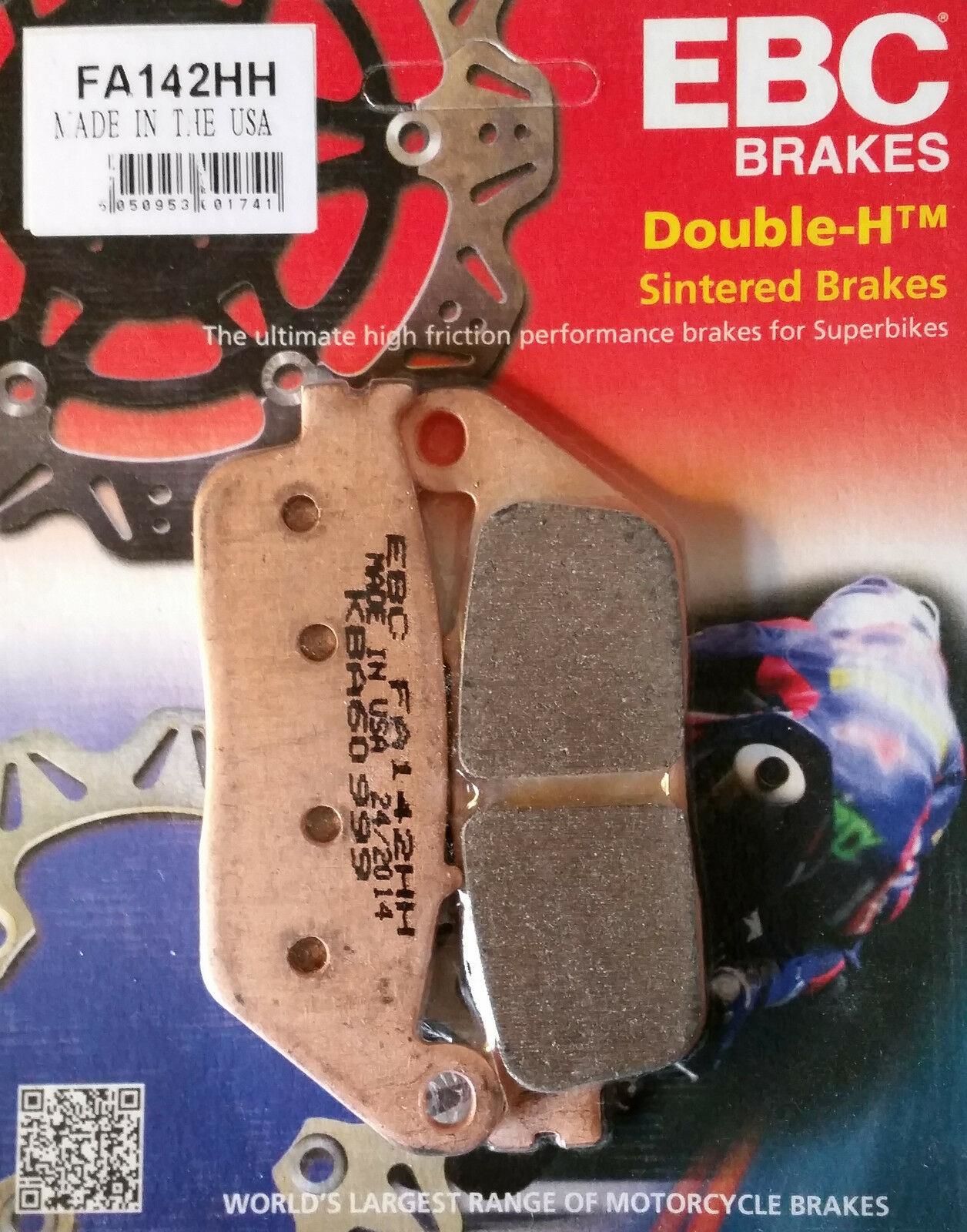 Ebc Fa142Hh 2007-2012 Kawasaki Z 750 Uyumlu Ön Fren Balatası Sinterli Balata