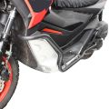 GP Kompozit Aprilia SR GT 125 / 200 2022-2023 Uyumlu Motor Koruma Demiri Siyah