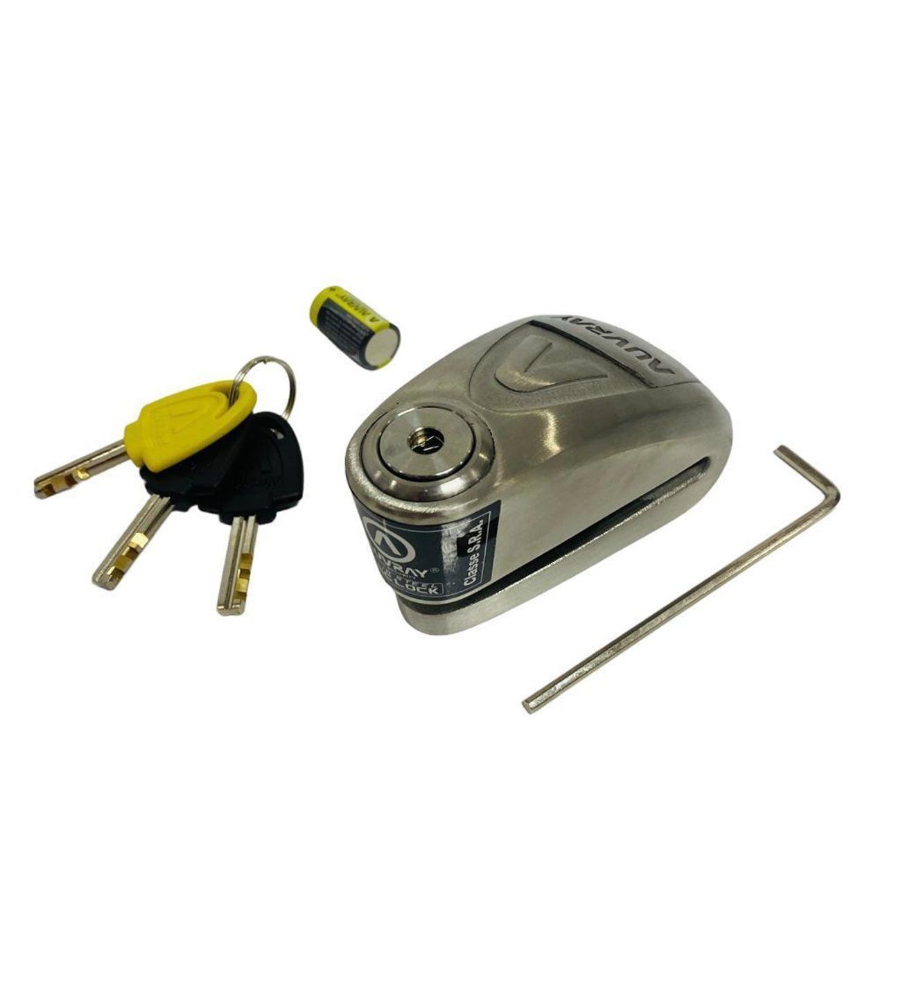 Auvray B-lock 14 Çelik Alarmlı Disk Kilidi 14Mm STD - ÇELİK