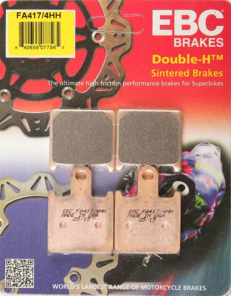 Ebc Fa417/4Hh 2011-2012 Kawasaki Z 750 R Uyumlu Ön Fren Balatası Sinterli Balata