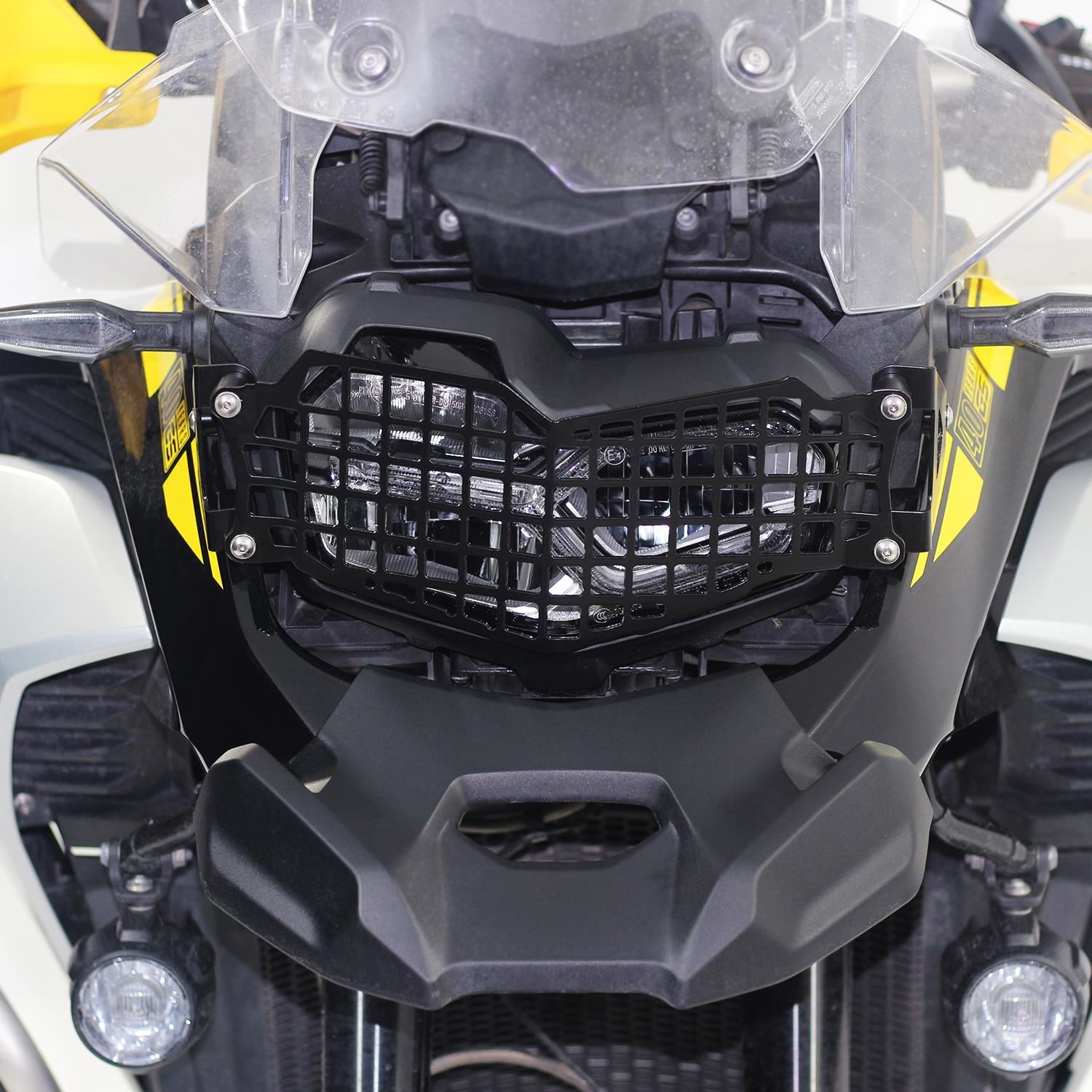 GP Kompozit BMW F 850 GS 2018-2020 Uyumlu Far Koruma Siyah