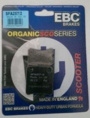 Ebc Sfa257/2 2001-2009 Honda FJS 600 Silverwing ABS Uyumlu El Freni Balatası Organik Balata