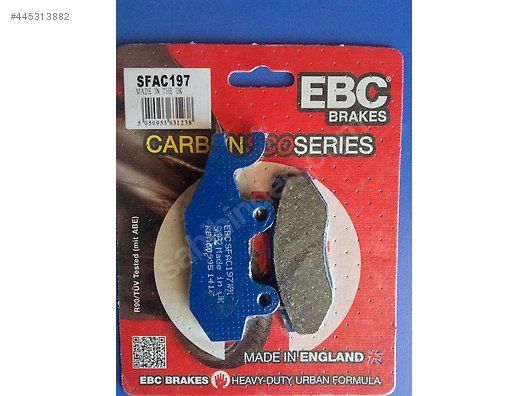 2006-2015 Kymco Dink 200I Ön Fren Balatası Ebc Sfac197 Karbon