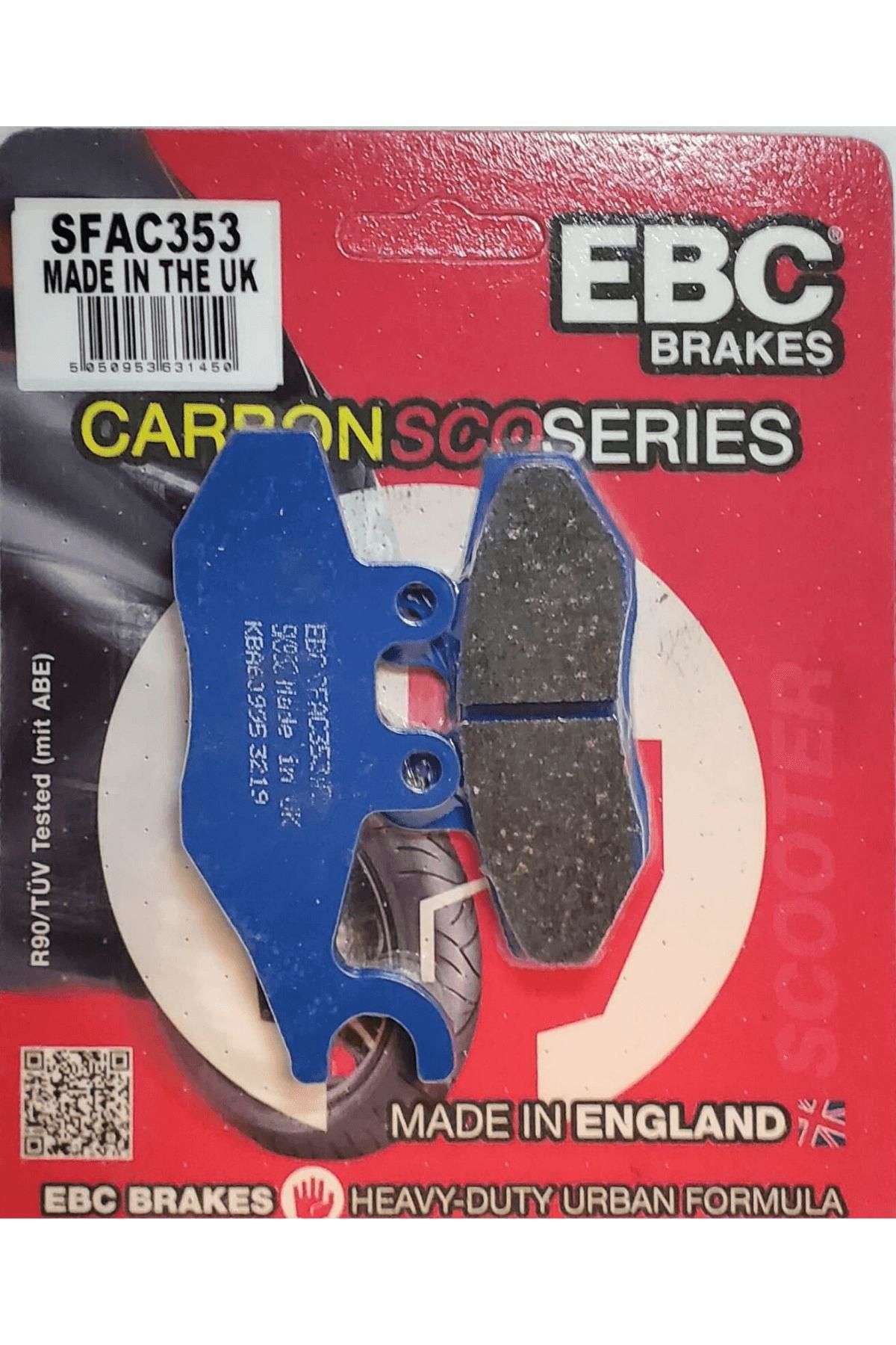 Ebc Sfac353 2022-2023 Aprilia SR GT 200 Ön Fren Balatası Karbon Balata