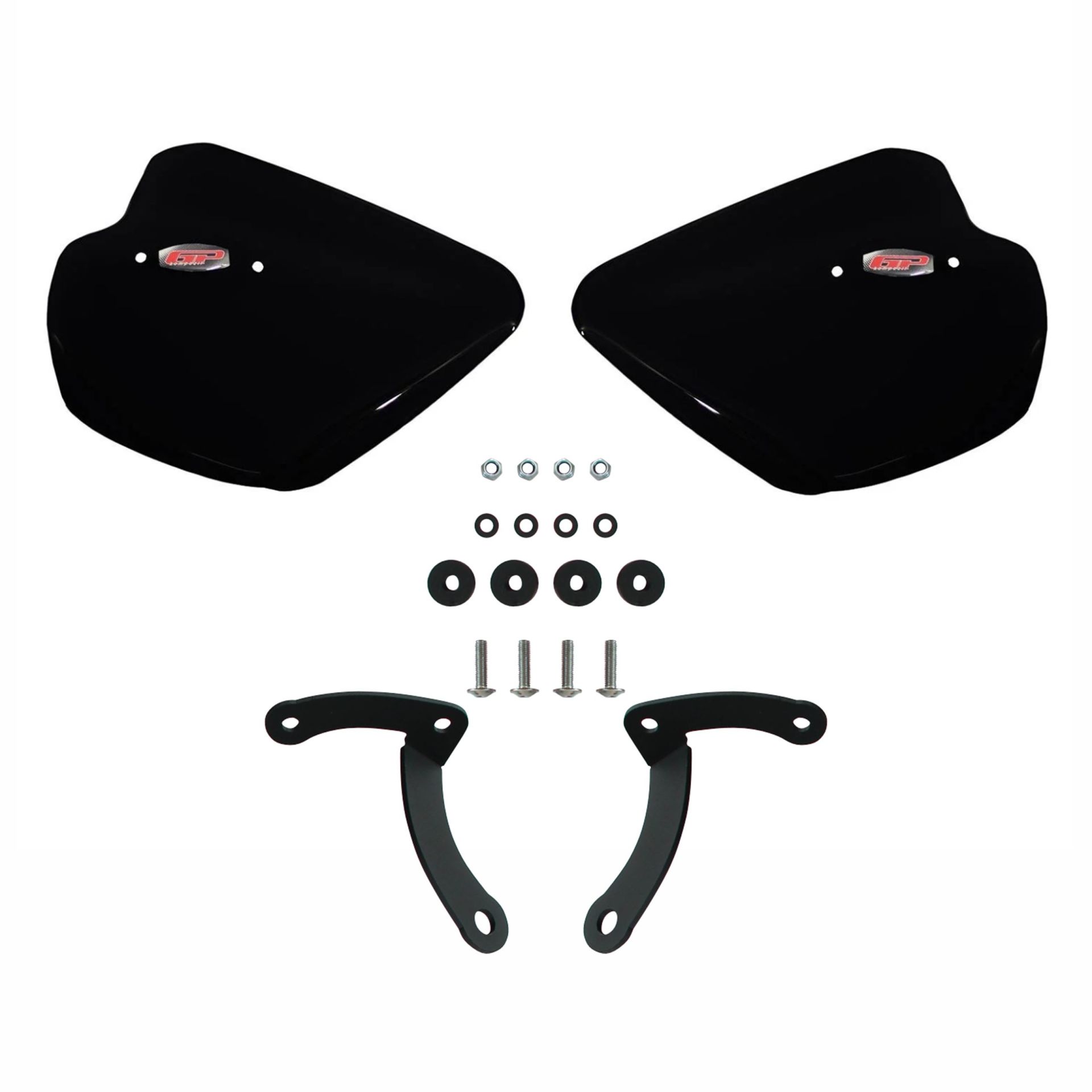 GP Kompozit Yamaha NMAX 125 / 155 2023-2024 Uyumlu Elcik Koruma Siyah