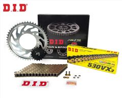 Did-Jt 2011-2021 Kawasaki ZZR 1400 ABS Uyumlu Zincir Dişli Set Gold (Sarı) Renk