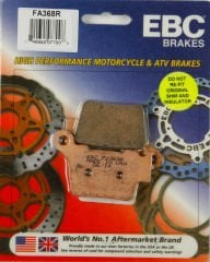 2004-2016 Ktm 200 Exc Arka Fren Balatası Ebc Fa368R Sinterli