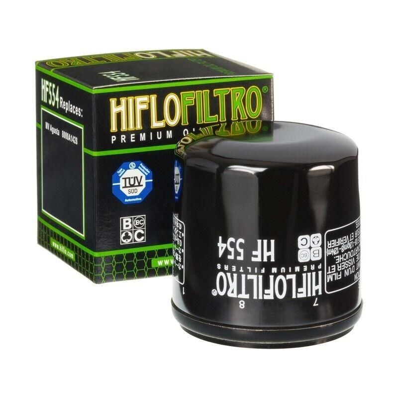 Hiflo Hf554 2005-2007 MV Agusta F4 Uyumlu Yağ Filtresi