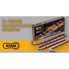 AFAM A520-112XMR3 2011-2019 KTM 125 Duke Uyumlu Zincir XMR3 Xring Çelik Renk