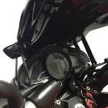 GP Kompozit Bajaj Pulsar NS 200 2011-2024 Uyumlu Ön Tur Camı Şeffaf 40 cm