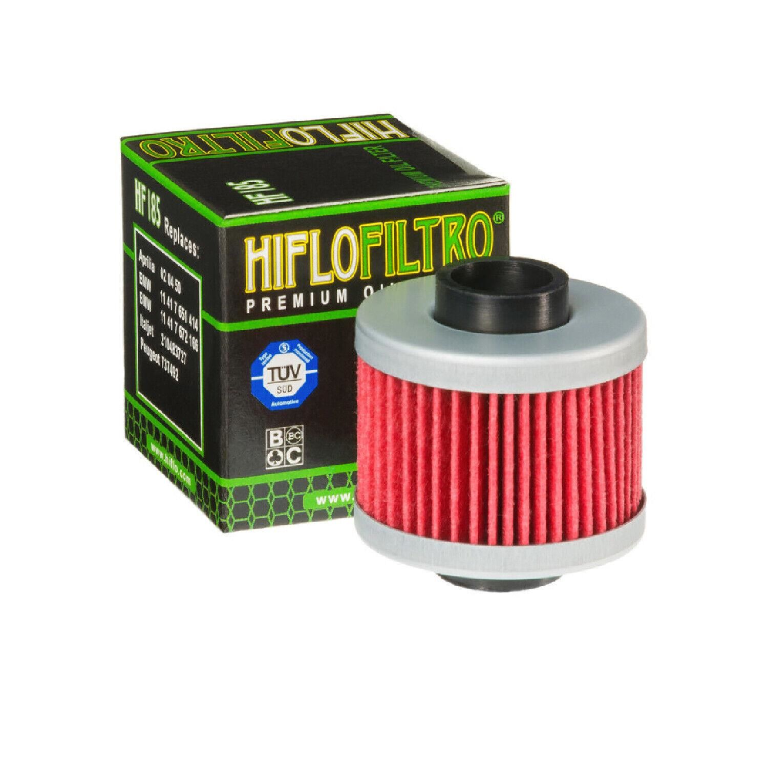 Hiflo Hf185 2012-2018 Peugeot Citystar 200 Uyumlu Yağ Filtresi