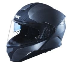 Smk Gullwing Blank Anthracıte Çene Açılır Kask GLDA600 - XL