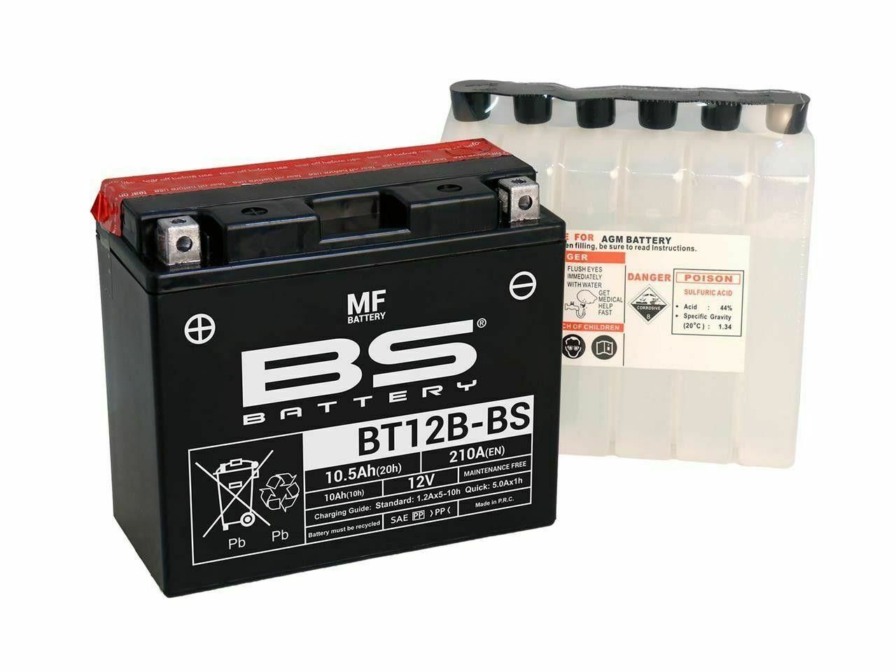 Bs Bt12b-Bs 2012-2013 Ducati 848 Evo Corse SE Uyumlu Akü Sulu Akü