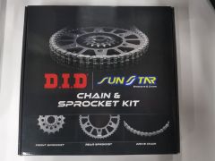Did-Sunstar 2001-2008 Aprilia Caponord 1000 ETV Uyumlu Zincir Dişli Set Gold Renk