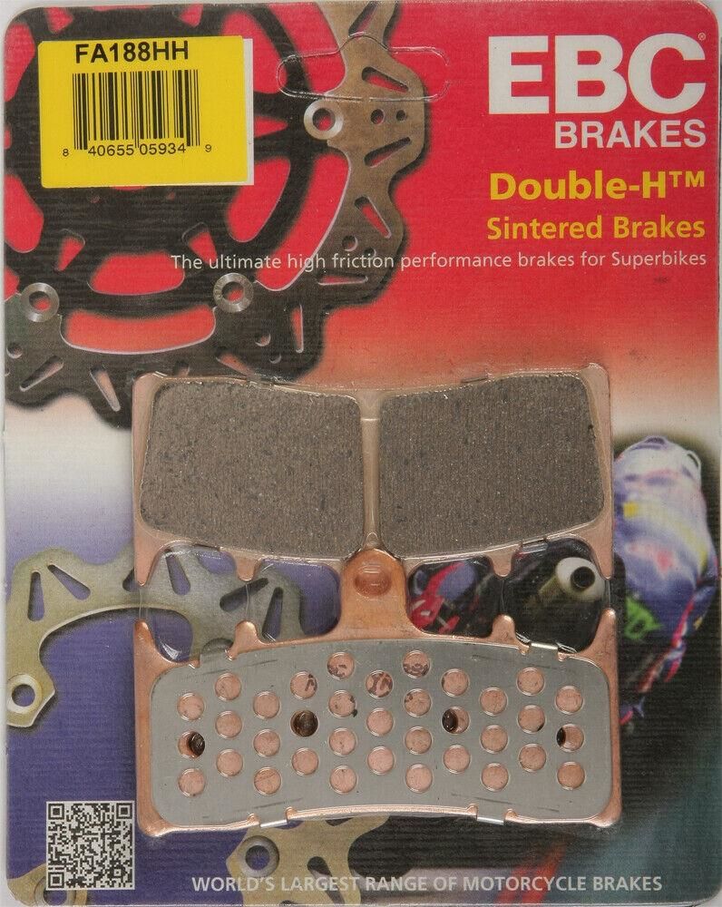 Ebc Fa188Hh 1996-2001 Kawasaki ZX-9 R Uyumlu Ön Fren Balatası Sinterli Balata
