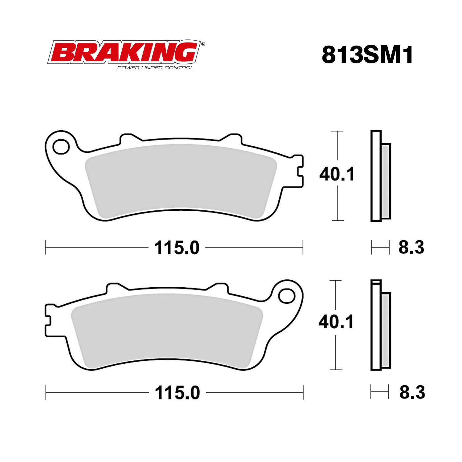 2015-2021 Kawasaki Vulcan S Ön Fren Balatası Brakıng Yarı Metalik