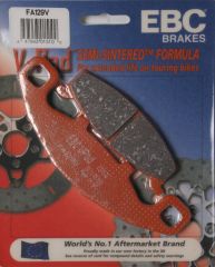 Ebc Fa129V 1990-1992 Kawasaki ZZR 1100 Uyumlu Arka Fren Balatası Yarı Sinterli Balata