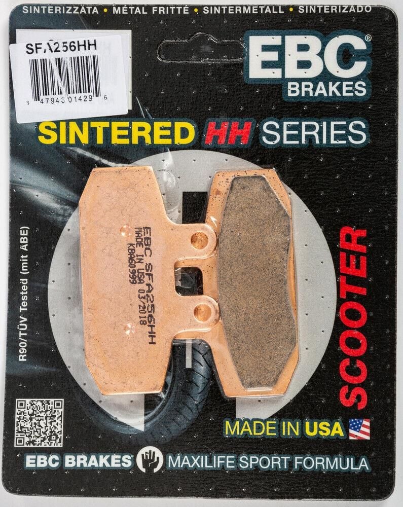 Ebc Sfa256Hh 2003-2009 Aprilia Scarabeo 500 Ön Fren Balatası Sinterli Balata