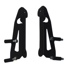 GP Kompozit Honda PCX 125 / 150 2011-2023 Uyumlu Arka Çanta Demiri Siyah
