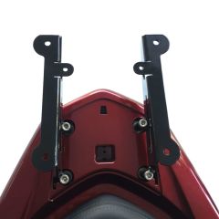GP Kompozit Honda PCX 125 / 150 2011-2023 Uyumlu Arka Çanta Demiri Siyah