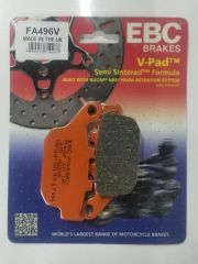 Ebc Fa496V 2022-2023 Honda NT 1100 DCT Uyumlu Arka Fren Balatası Yarı Sinterli Balata