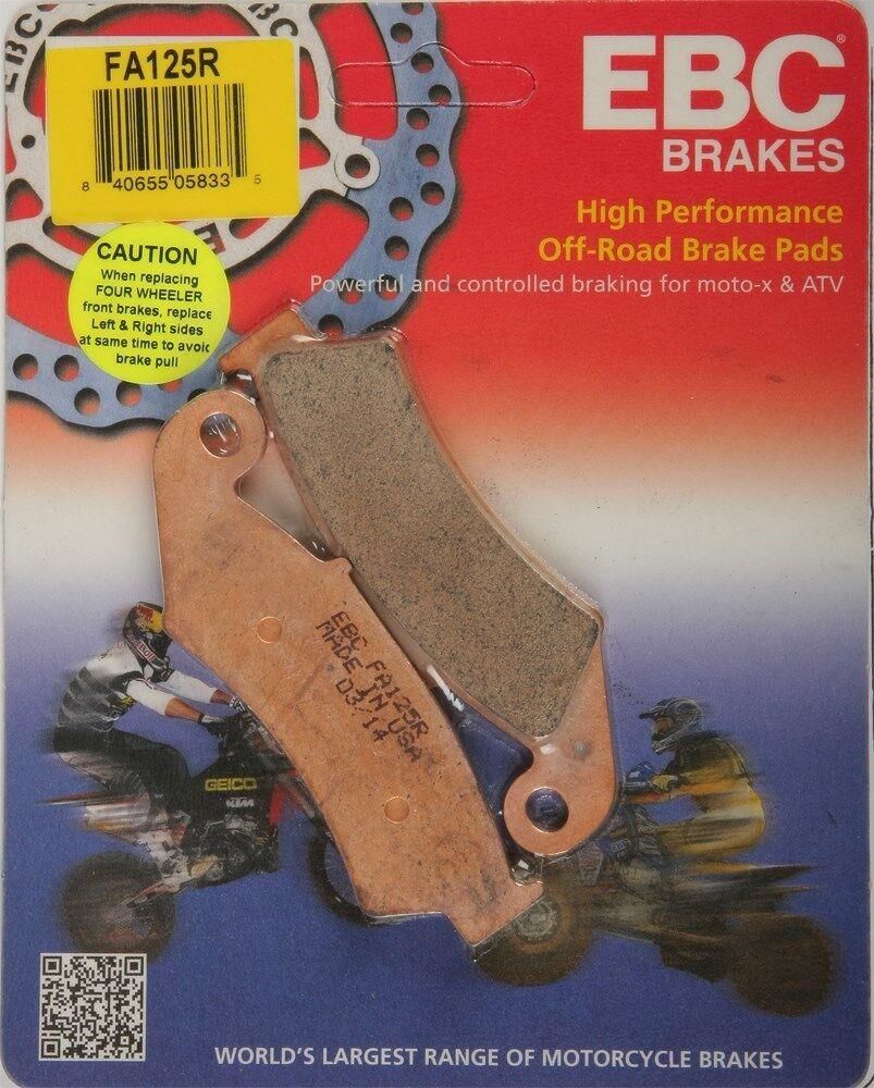 Ebc Fa125R 1990-1993 Honda NX 250 Uyumlu Ön Fren Balatası Sinterli Balata