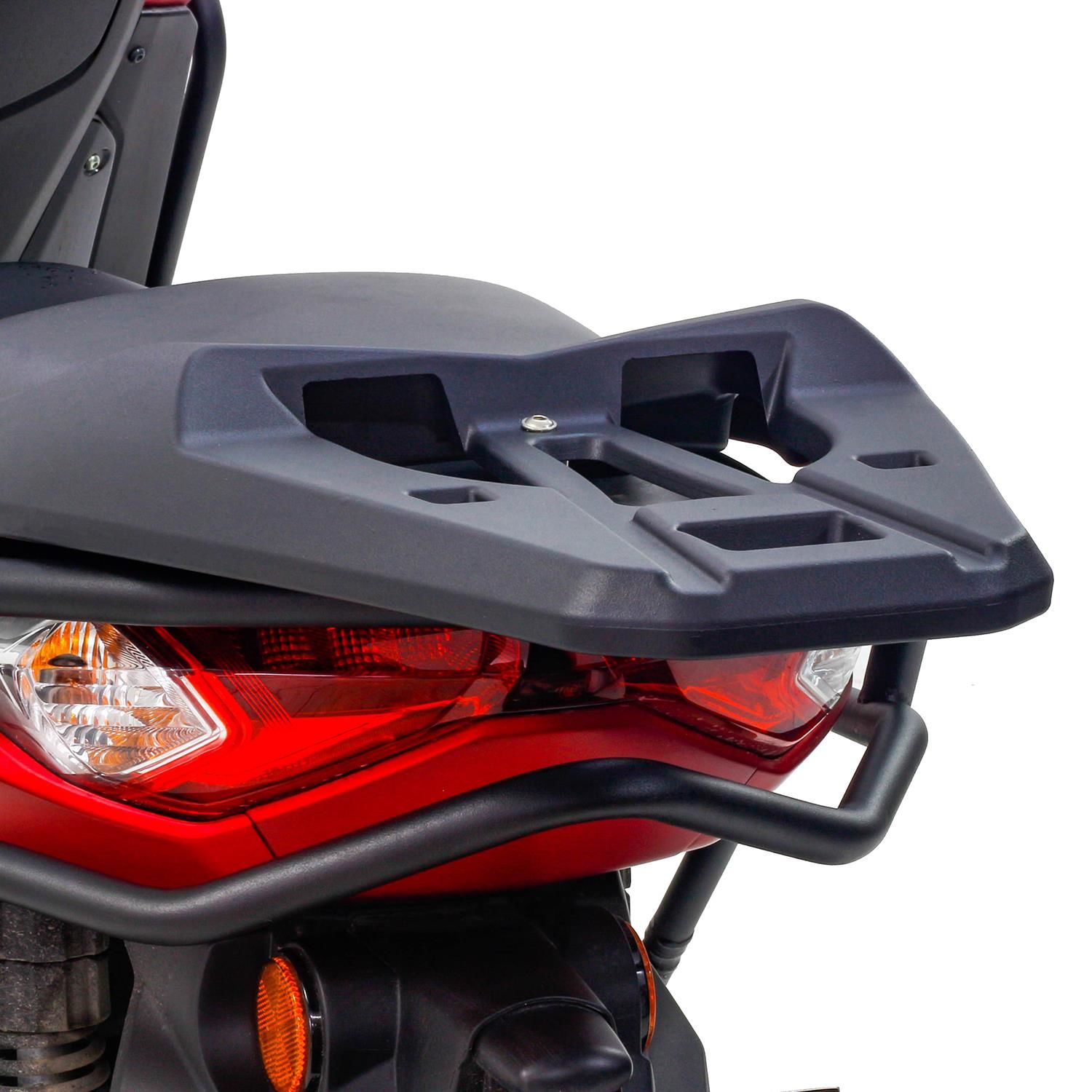 GP Kompozit Yamaha NMAX 125 / 155 2021-2023 Uyumlu Arka Çanta Demiri Siyah
