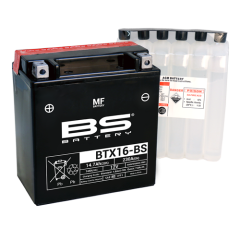 Btx16-bs 2006-2008 Piaggio X8 400 İe Uyumlu Akü Bs Sulu Akü