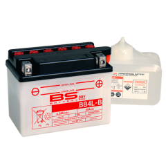 Bb4l-b Dry 2005-2018 Piaggio Nrg Power 50 Uyumlu Akü Bs Dry Akü
