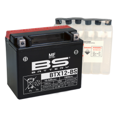 Btx12-bs 2021-2022 Piaggio Mp3 400 Uyumlu Akü Bs Sulu Akü