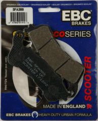 Ebc Sfa388 2007-2014 Honda SH 300 Uyumlu Ön Fren Balatası Organik Balata