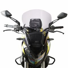 GP Kompozit Bajaj Dominar 250 / 400 2017-2023 Uyumlu Ön Cam Siyah 48 cm