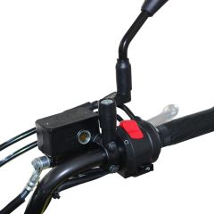 GP Kompozit Suzuki V-Strom 250 2017-2020 Uyumlu Ayna Genişletme Siyah