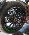 Italy Desing 3 Renk 3 Parçalı Reflektif Jant Şeridi Çınar Extreme