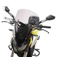 GP Kompozit Bajaj Dominar 250 / 400 2017-2023 Uyumlu Ön Cam Şeffaf 48 cm