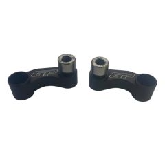 GP Kompozit Yamaha NMAX 125 / 155 2015-2023 Uyumlu Ayna Genişletme Siyah