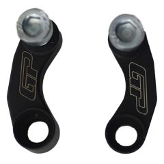 GP Kompozit Yamaha XMAX 250-400 2018-2023 Uyumlu Ayna Genişletme Siyah