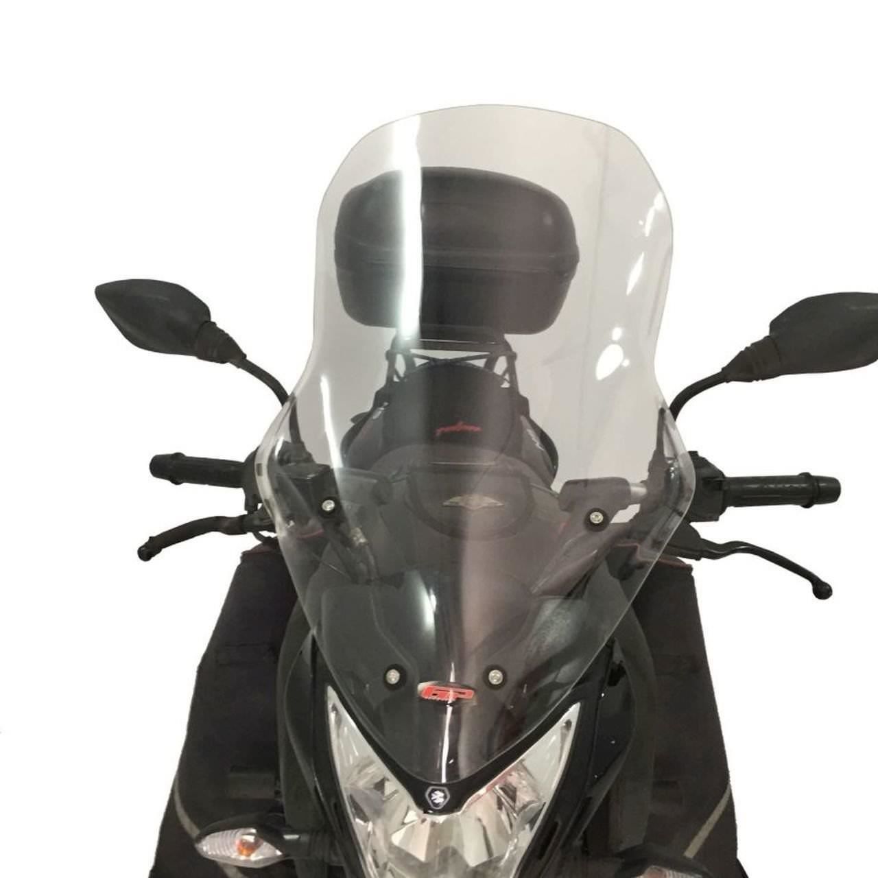 GP Kompozit Bajaj Pulsar NS 200 2011-2023 Uyumlu Uzun Tur Camı Füme