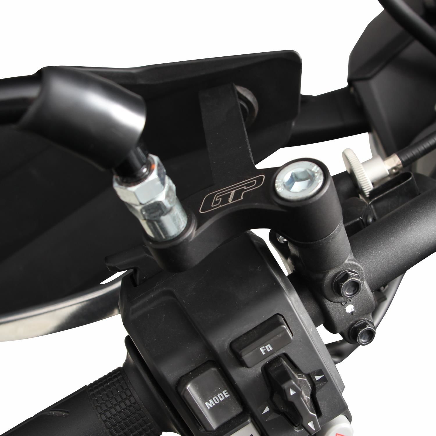 GP Kompozit Honda CB750 Hornet 2023 Uyumlu Ayna Genişletme Siyah